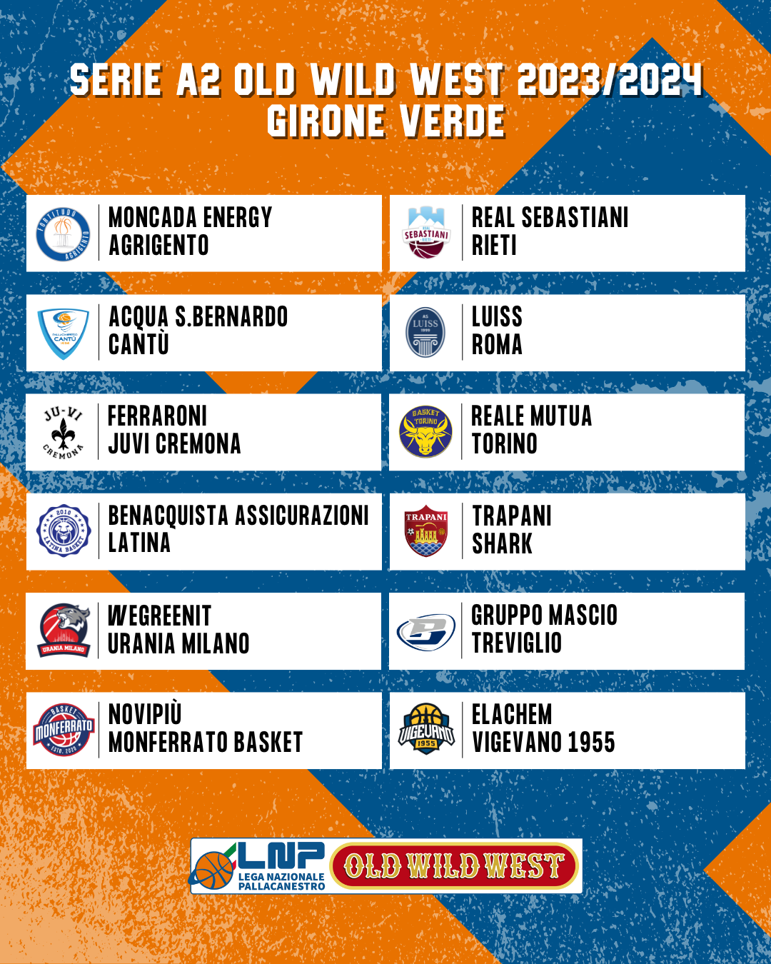 Serie A2 girone Verde 2023-24